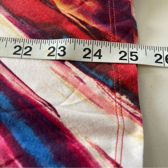 NWOT Logo Lori Goldstein Cotton Slub Top Persian red patch pocket size L - Picture 10 of 11